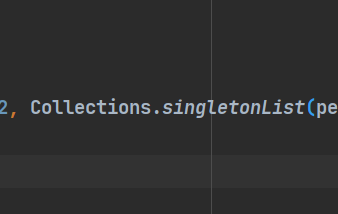 Collections.singletonList的作用和使用方法